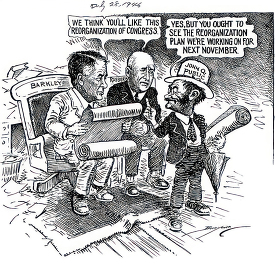 black and white american political cartoon a0201