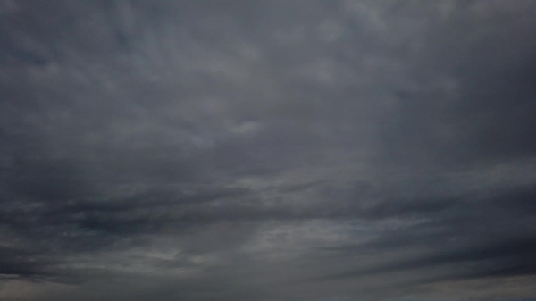 Slow Motion of clouds before rain storm