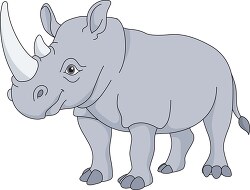 african rhinoceros clipart 914