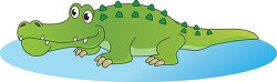 alligator animal character clipart