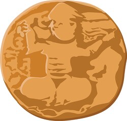 ancient Greek bronze coin