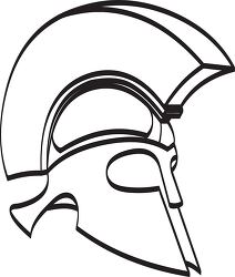 ancient rome galea soldiers helmet black white clipart
