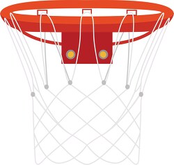 baseketball hoop with net clipart