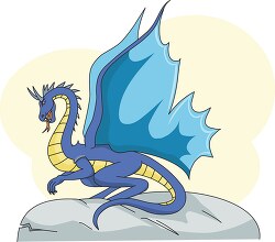 Flying Dragon Fantasy Clipart