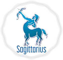 horoscope sagittarius astrology sign vector clipart