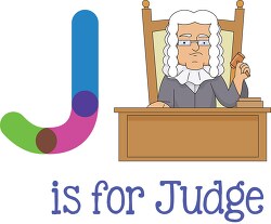 letter j is for judge