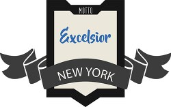 new york state motto clipart image