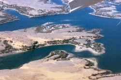 Aerial View Abu Simbel Aswan Egypt
