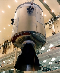 Apollo Spacecraft 012 CSM being moved