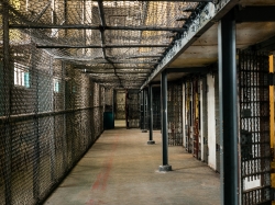 cellblock at the West Virginia State Penitentiary
