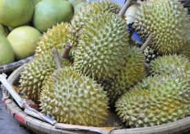 Durian Fruit Outdoor Market_24