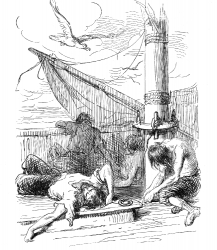 huguenots staving at sea