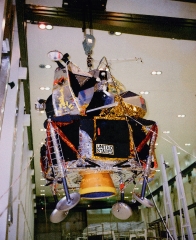 LM-4 is hoisted