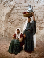 Peasants from the neighborhood of Jerusalem Holy Land historical