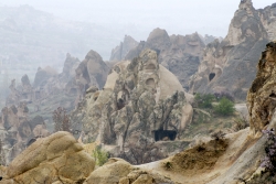 Rock Formations of Cappadocia turkey 052