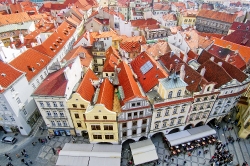 rooftops Old Town Square prague