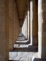 Stone Columns Hatshepsut Temple Photo Image 