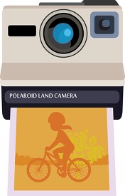 polaroid camera analog camera clipart