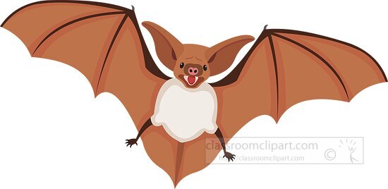 brown bat clipart clipart