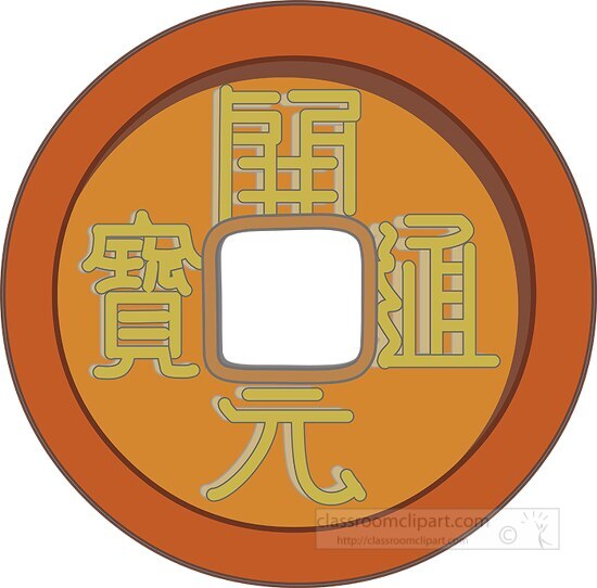 Chinese Coin Clipart