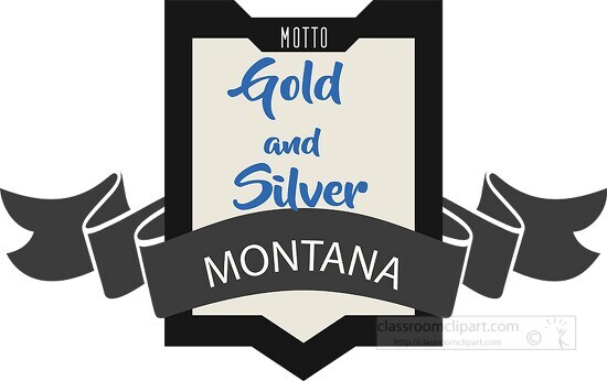 montana state motto clipart image