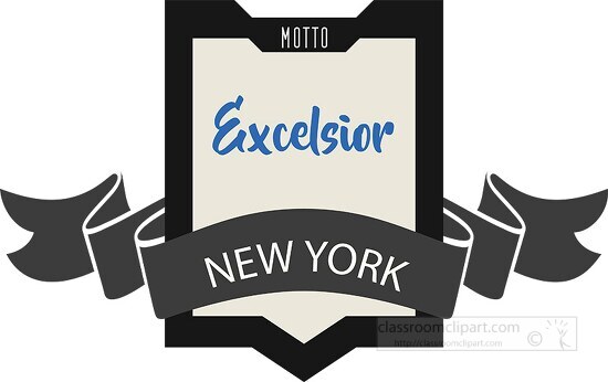 new york state motto clipart image