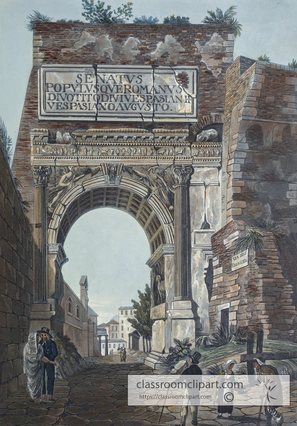 Ancient Rome Arch Of Titus