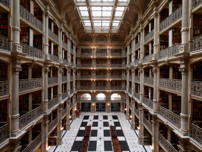 George Peabody Library Maryland