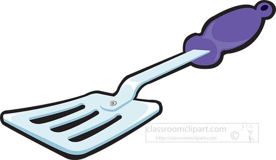 spatula side view clipart