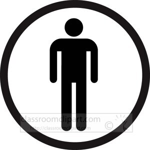 symbols accommodations mens restroom