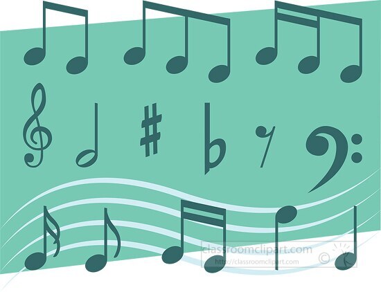 variety musical scales clipart 2 125