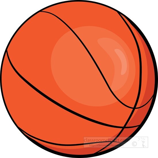 vector basketball clipart