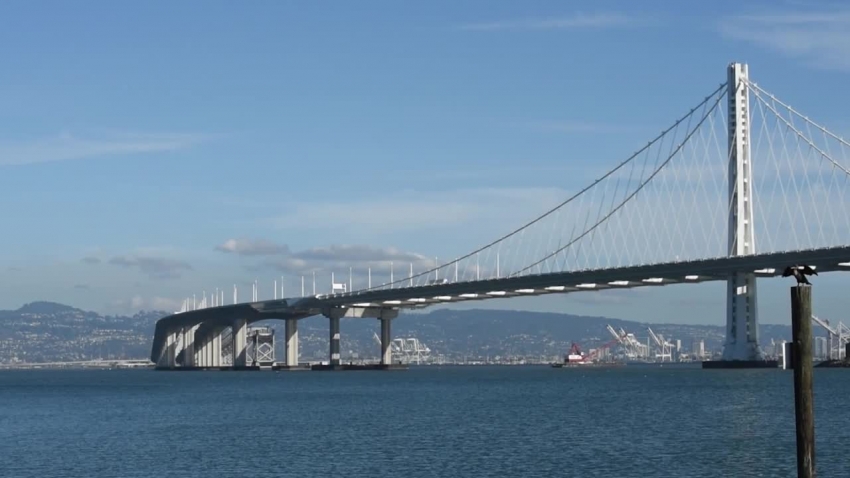 oakland bay bridge california video 2