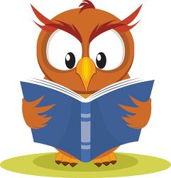 owl_reading_book_clipart