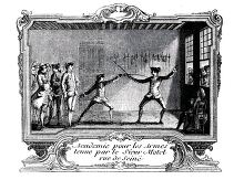 18th centry French Fencing School