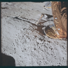 apollo 14-on moon North footpad