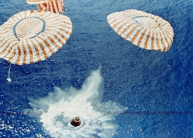 Apollo 15 splashdown