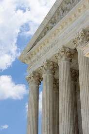 Corinthian columns US Supreme Court Building Photo