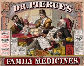 dr Pierces family medicines advertisement 1874