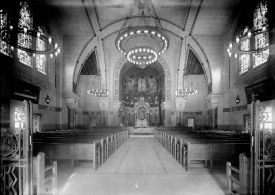 Egypt Heliopolis Armenian church Interior