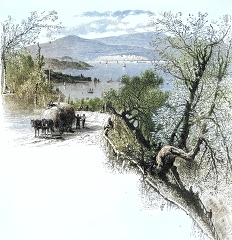 Historical Illustration of the Hudson River