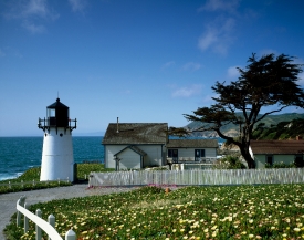 Point Montara Lighthouse near Half Moon Bay on Californias Pacif