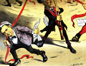 political cartoon color illustration 190a