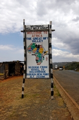 Rift Valley Sign Kenya Africa