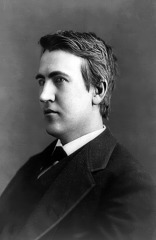 Thomas Edison 2 portrait photo image
