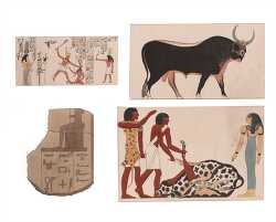 various drawings From the tombs of the kings at Thebes