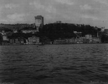 View of the Rumeli Hisari fortress from the sea