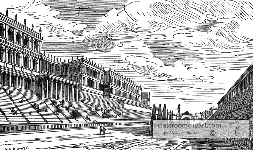 Circus Maximus Historical Illustration