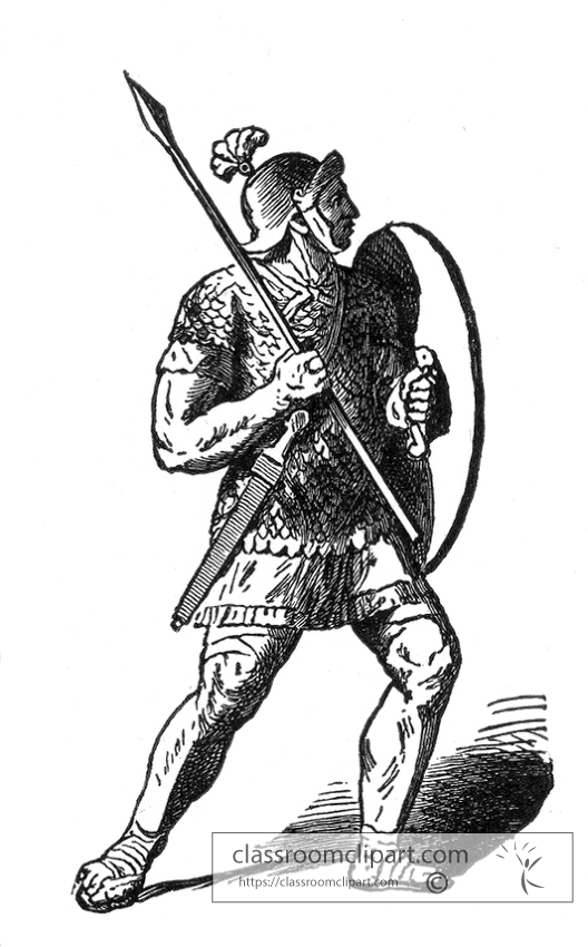 roman soldier illustration