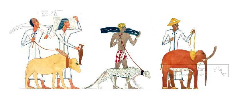 various animals used in ancient egypt